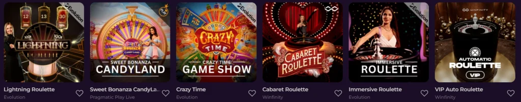 lightning roulette sweet bonanza candyland